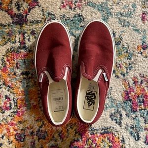 Maroon Vans